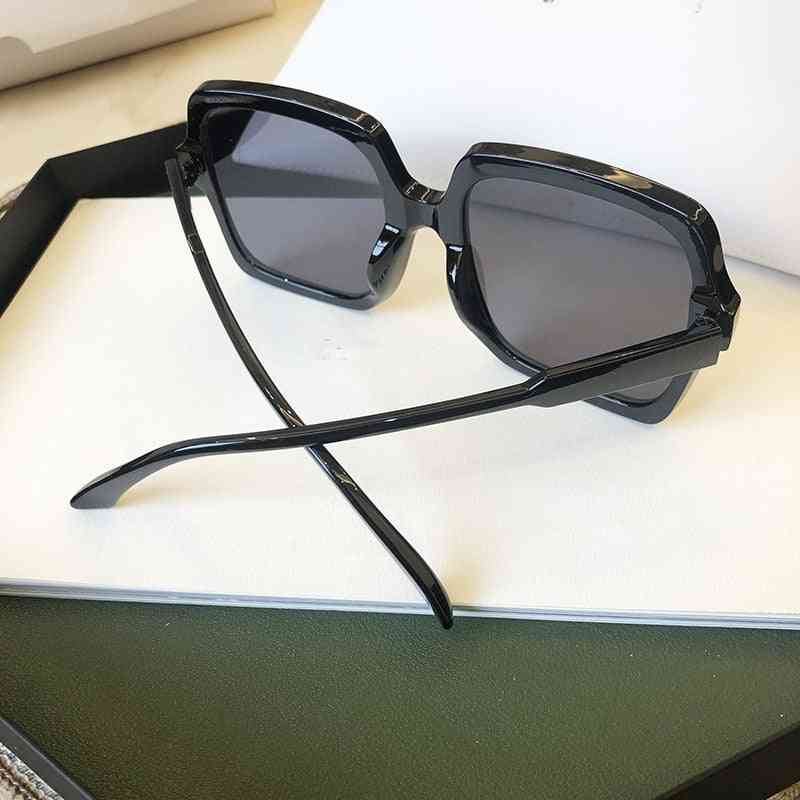 Högkvalitativ design lyxig fyrkantig solglasögon / män