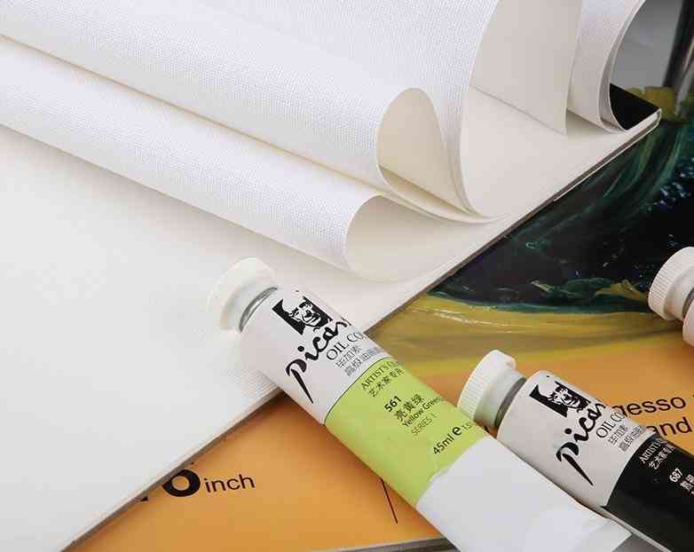 Oil Painting Drawing Paper Book, Cotton Canvas Pad