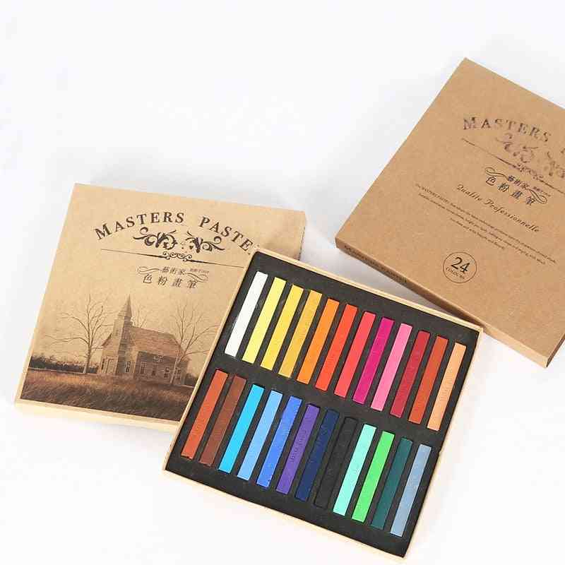 Crayons Soft Dry Pastel Color Set For Students