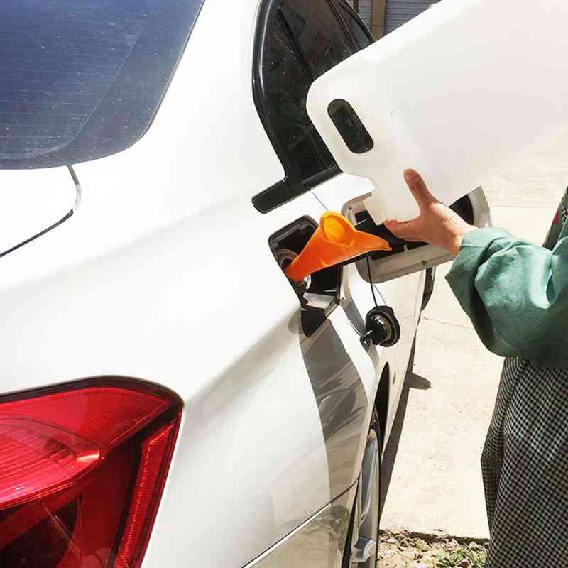 Car Styling Plastic Filling Funnel,  Spout Pour Oil Fillings Equipment Vehicle Accessories