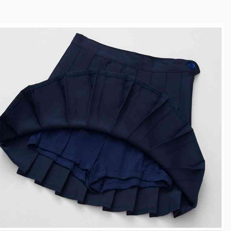 Women's Fashion, Summer High Waist Mini , Pleated Satin Skirt