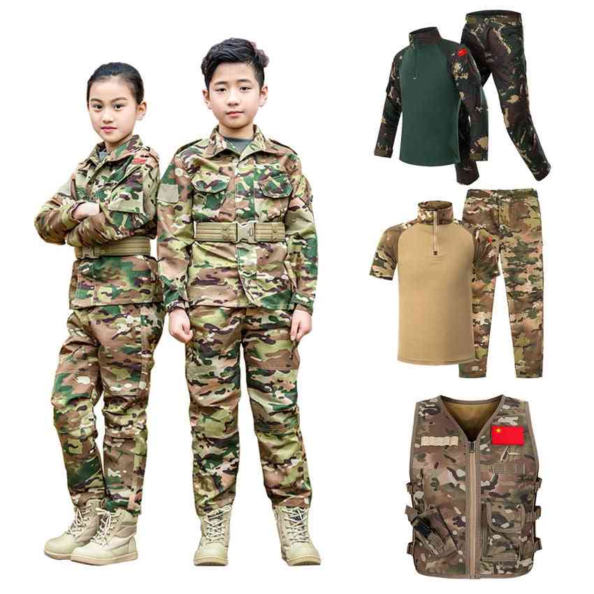 Military Uniform, Tactical Combat Jacket & Pants Set
