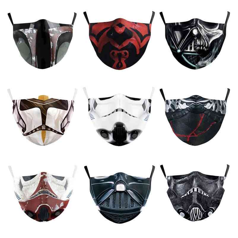 Star wars luke skywalker jedi knight cosplay tvättbar och dammtät mask