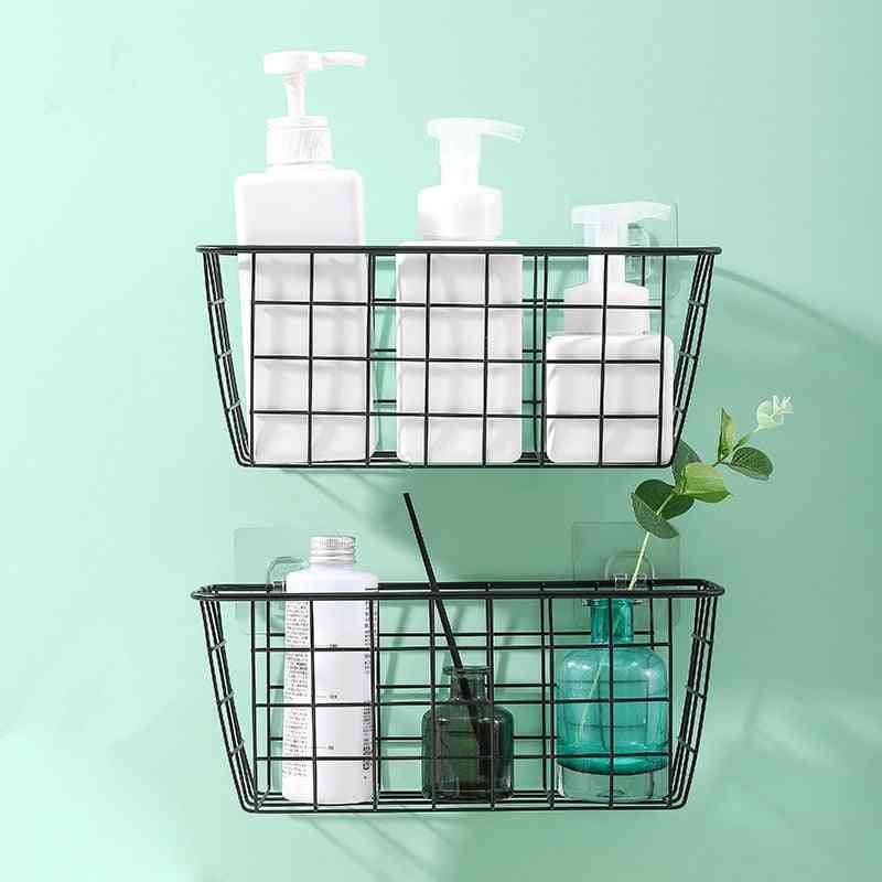 Bathroom Kitchen Accessories, Storage Organization Basket, Rectangular Box
