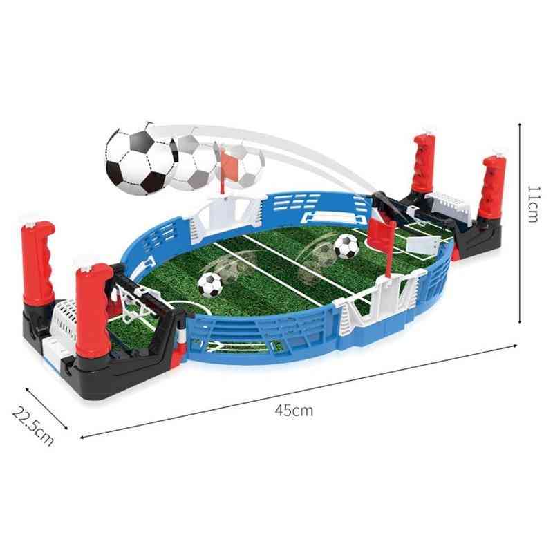 Mini bordsskiva-fotboll brädspel set