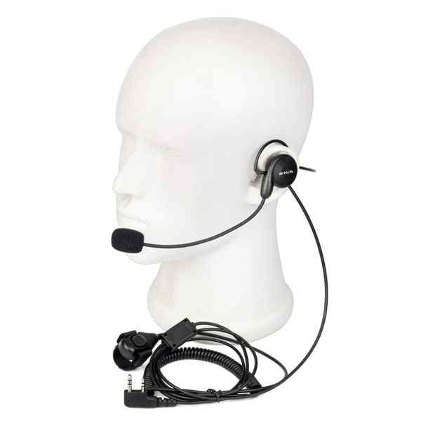 Universal 2pin Finger Ptt Earpiece For Push And Talk