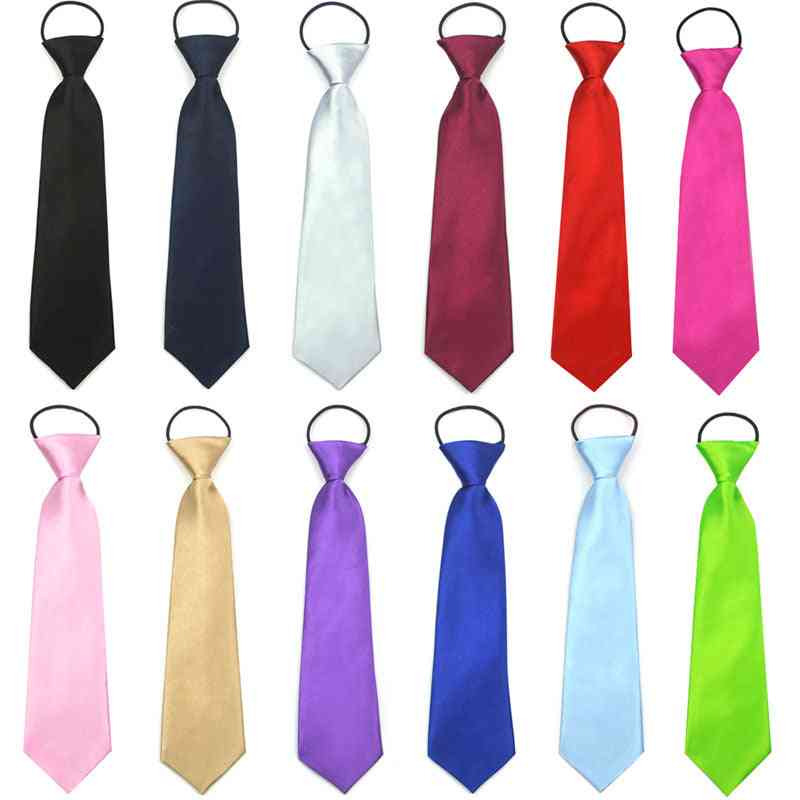 Solid Easy To Wear Neck Tie