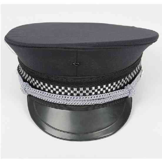 Chapeaux et casquettes de garde de sécurité militaire et de police pour hommes