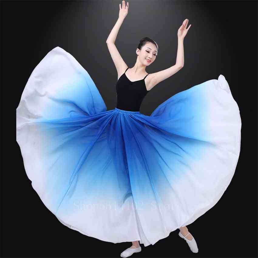 Falda de flamengo bailando traje popular de vientre