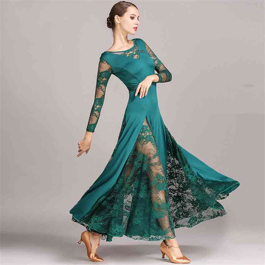 Flamenco blonder syning, dansekjole, kostume nederdel