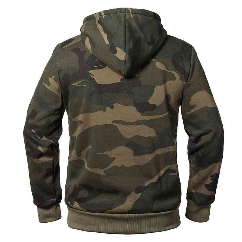 Men Camouflage Hoodies, Sweatshirt, Autumn, Winter Clothing