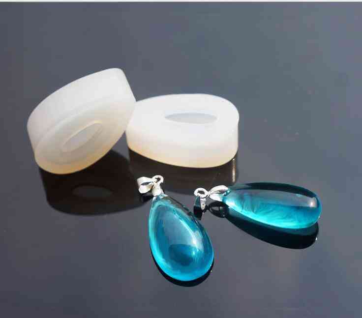 Silicone Geometric Earrings Mold For Jewelry Pendant Charm Making