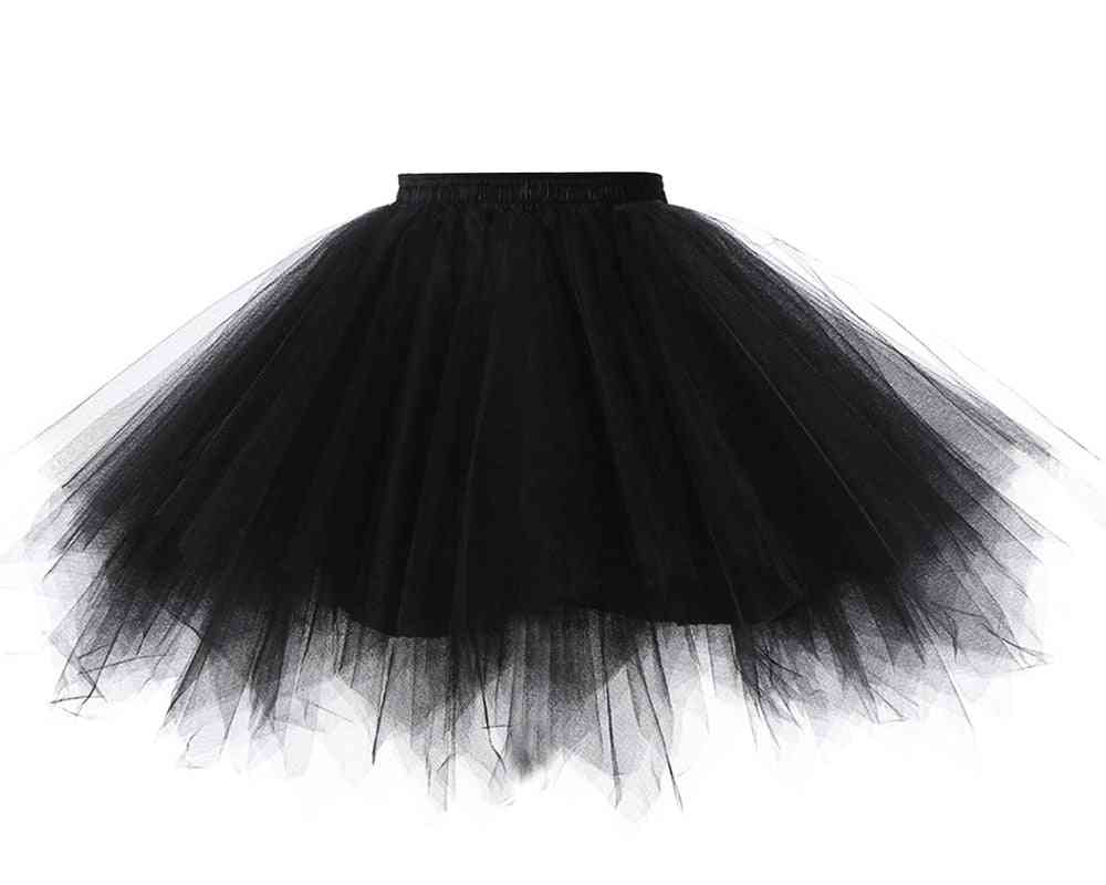 Tulle/organza, Ballet Fluffy Skirt