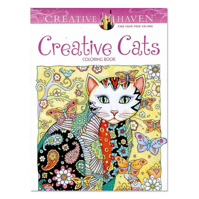 Kreativna bojanka za mačke od 24 stranice