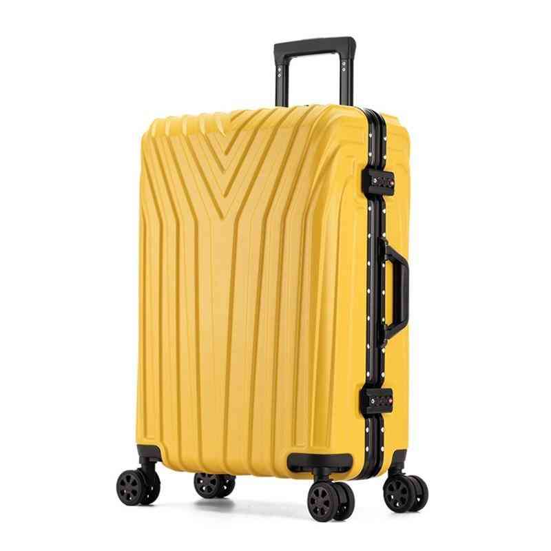 Pc Rolling Suitcase With Wheels,travel Luggage Bag