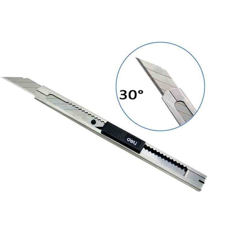 Legerat stål - verktygskniv för snidning av öppen låda & tapetskärare