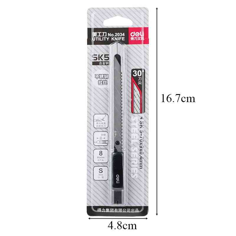 Alloy Steel- Utility Knife For Carving Open Box & Wallpaper Cutter