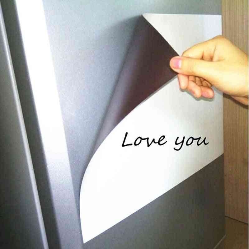 Magnetic Fridge Stickers A3 Size Whiteboard