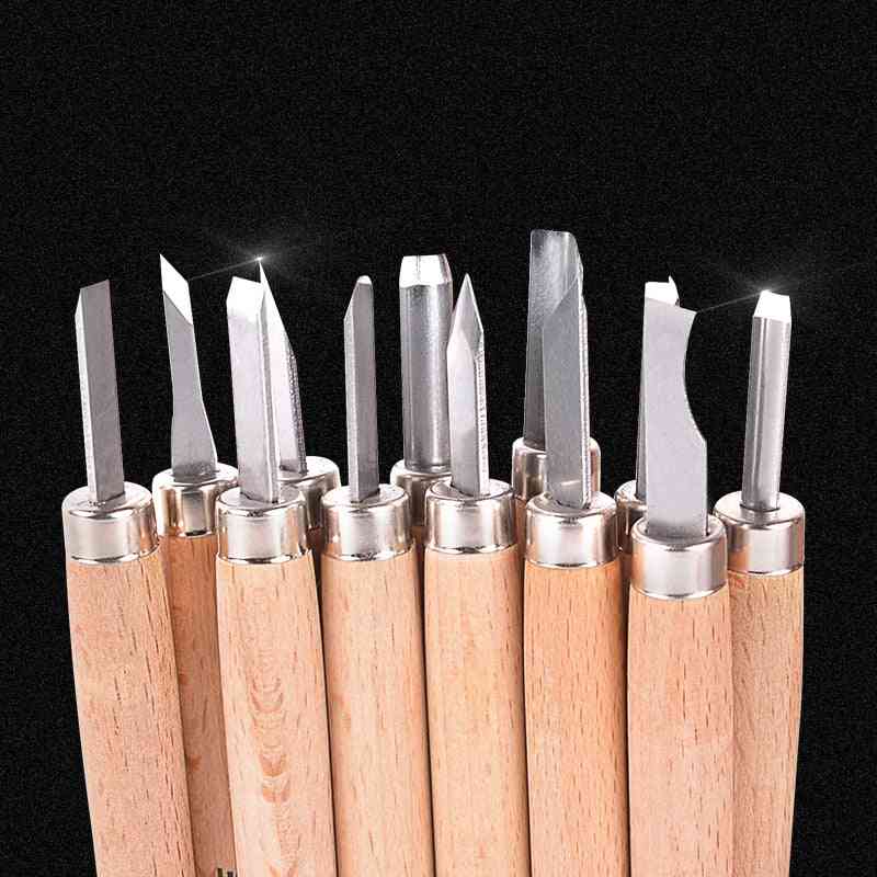 ръчно дърво, нож за дърворезба, дърводелска писалка, ножове длето скулптурни инструменти