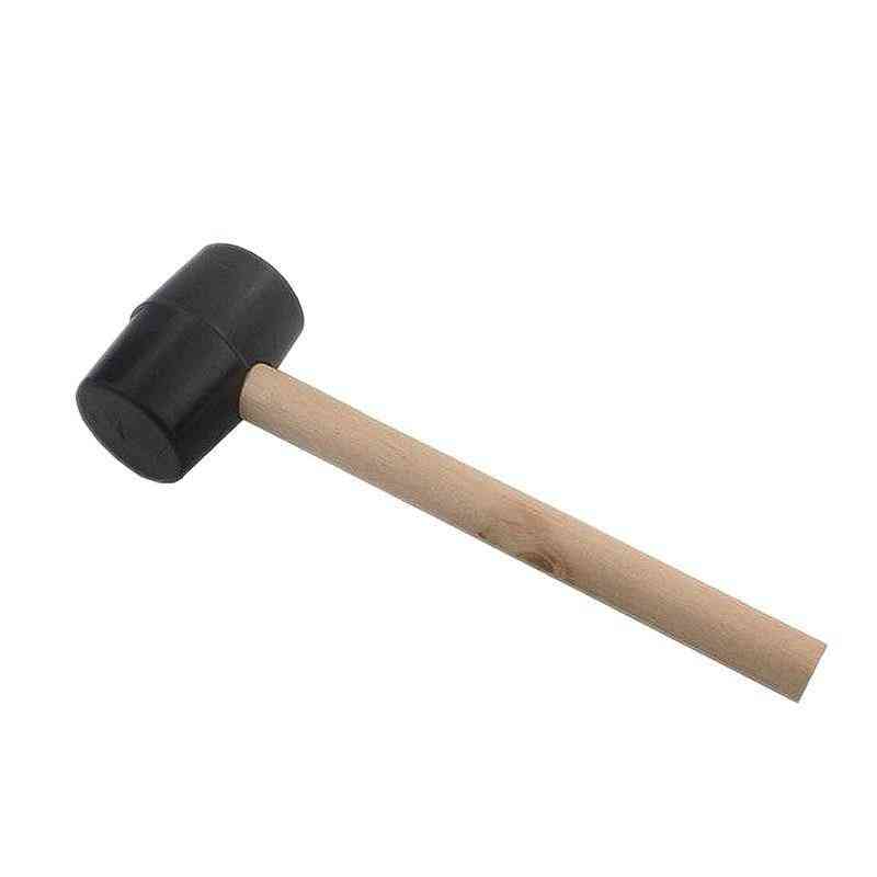 Rubber Panel, Beating Wood Hammer, Jewelry Tool (approx 240g)