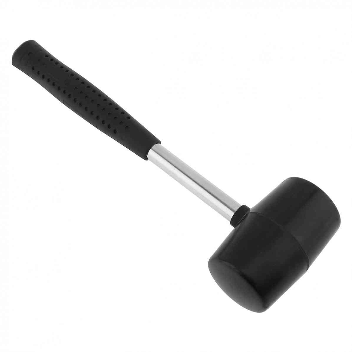 Gomma non elastica, resistente all'usura, martello per piastrelle con testa tonda, utensile manuale per impugnatura