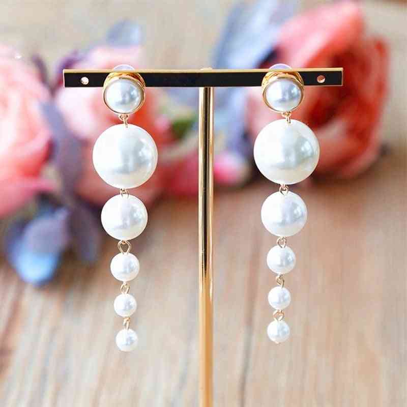 Nya pärl örhängen tillbehör för kvinnligt mode