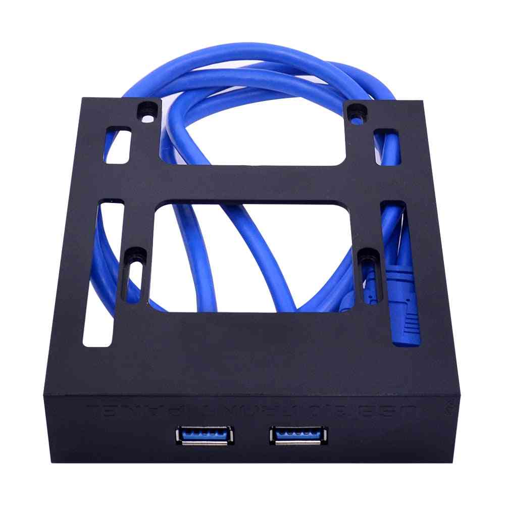 20pin 2 porturi usb3.0 hub usb 3.0 panoul frontal cablu adaptor fdd bracket pentru desktop PC