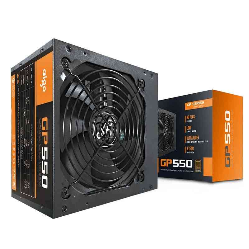 550w Power Supply Computer, Active Cooling Fan
