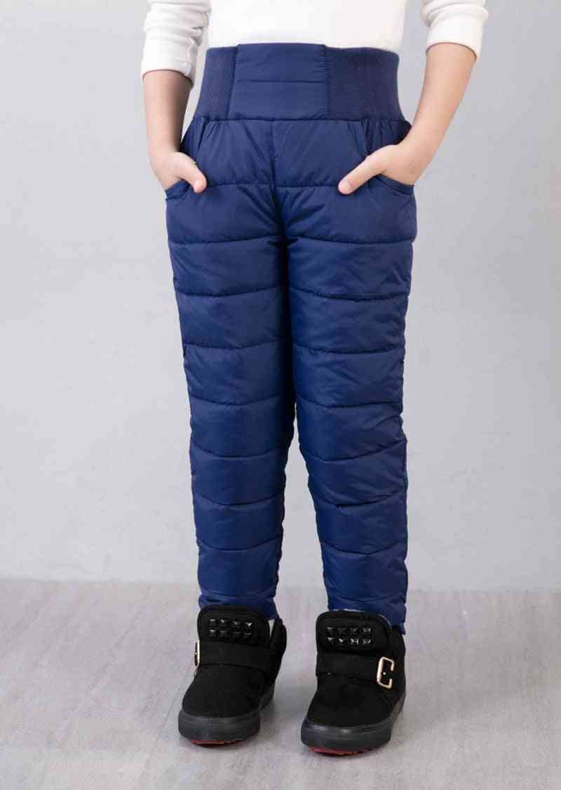Pantaloni invernali caldi e pantaloni lunghi a vita alta