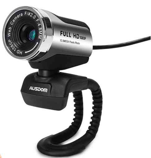 Aw615 1080p web kamera ugrađeni mikrofon s usb 2.0 za prijenosno računalo video prijenos uživo
