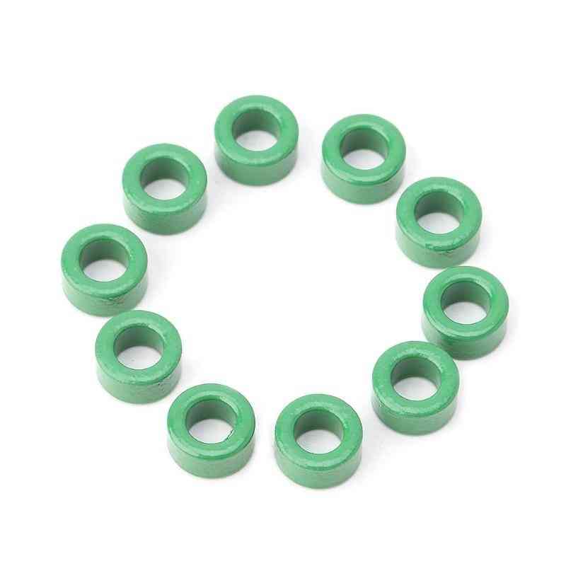 Inductor Coils Green Toroid Ferrite Cores Anti-interference Filter Rings