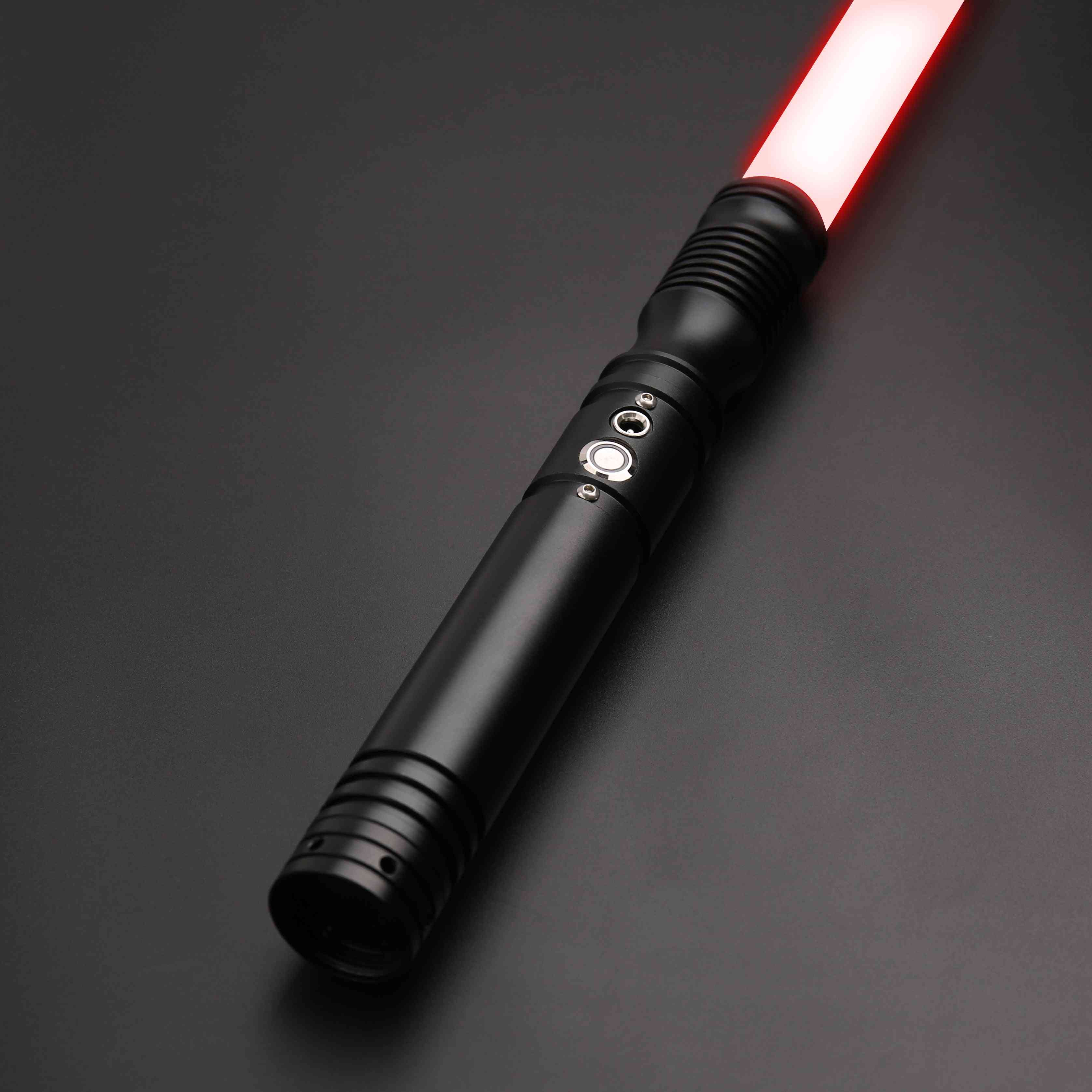 Dueling Foc Metal Handle Lights, Saber Force Sound Fonts Blaster Lock-up Light Sword