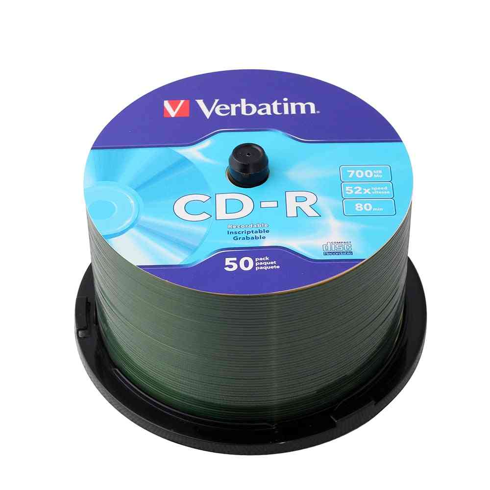 700mb/80min- Cd-r Recordable, Media Disc, Spindle Compact Write