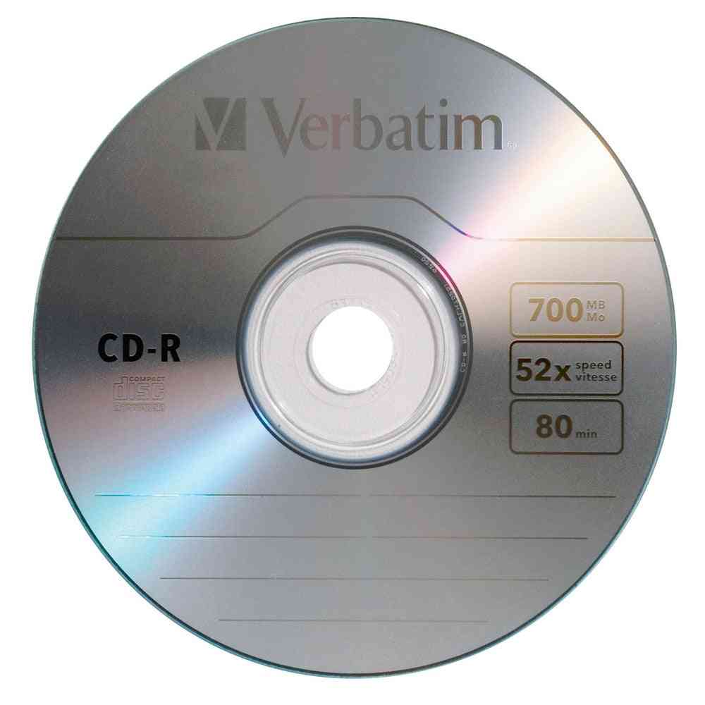 700mb/80min- Cd-r Recordable, Media Disc, Spindle Compact Write