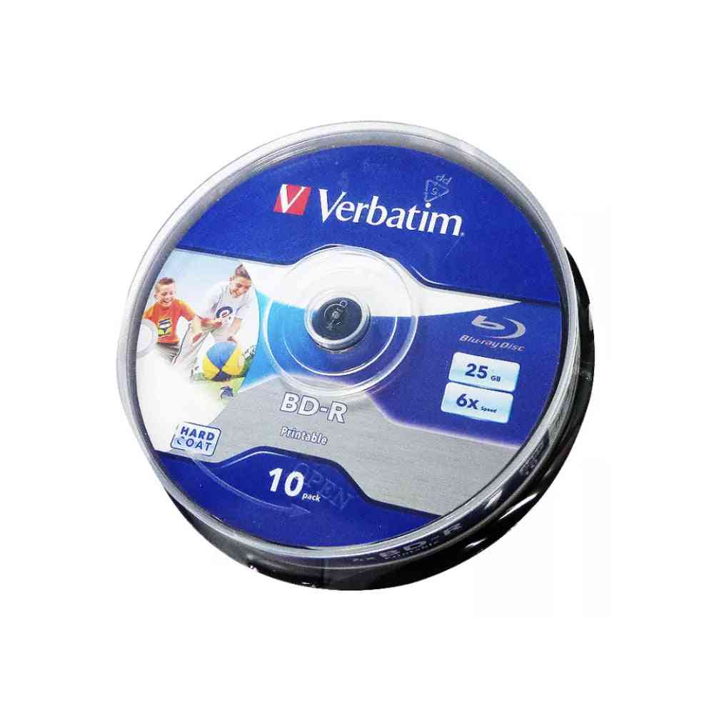 25gb Blank Disc, Recordable Media, Unprintable Disk Compact Storage, Blu Ray Player