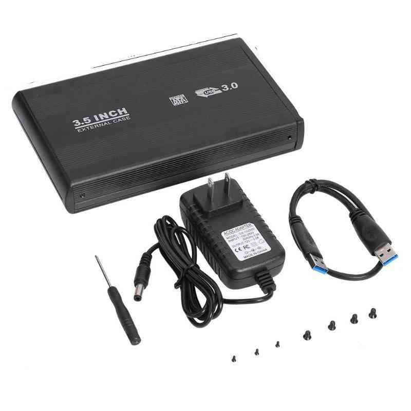 USB 3.0 zu SATA-Port externe HD-SSD-Festplatte, Gehäuse-Festplattenbox
