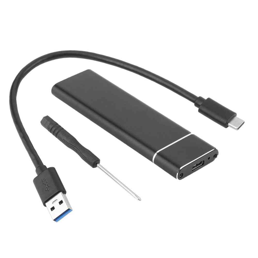 USB 3.1 až M.2 NVME, skříň SSD, adaptér M-Key na Type-C, krabička