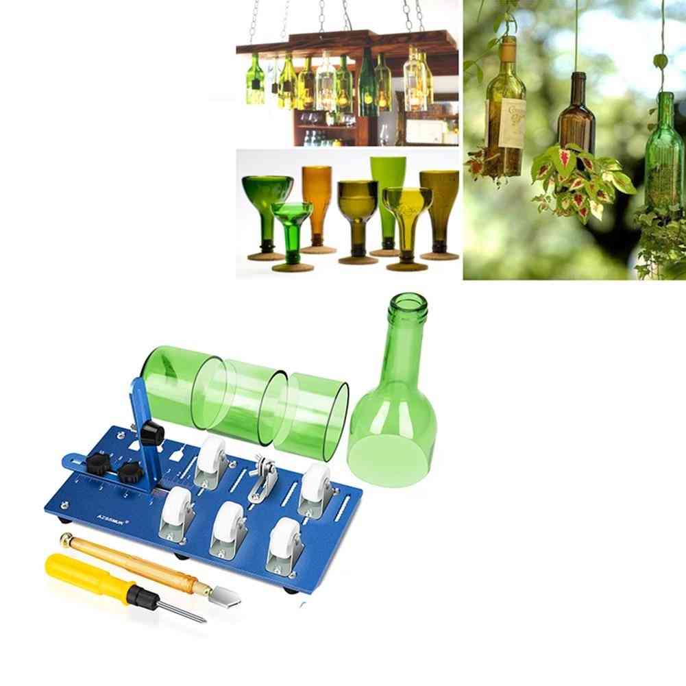 Skæreværktøj til glas til fremstilling af lysekrone, lampeskærm dekorativ, flaskeblomst