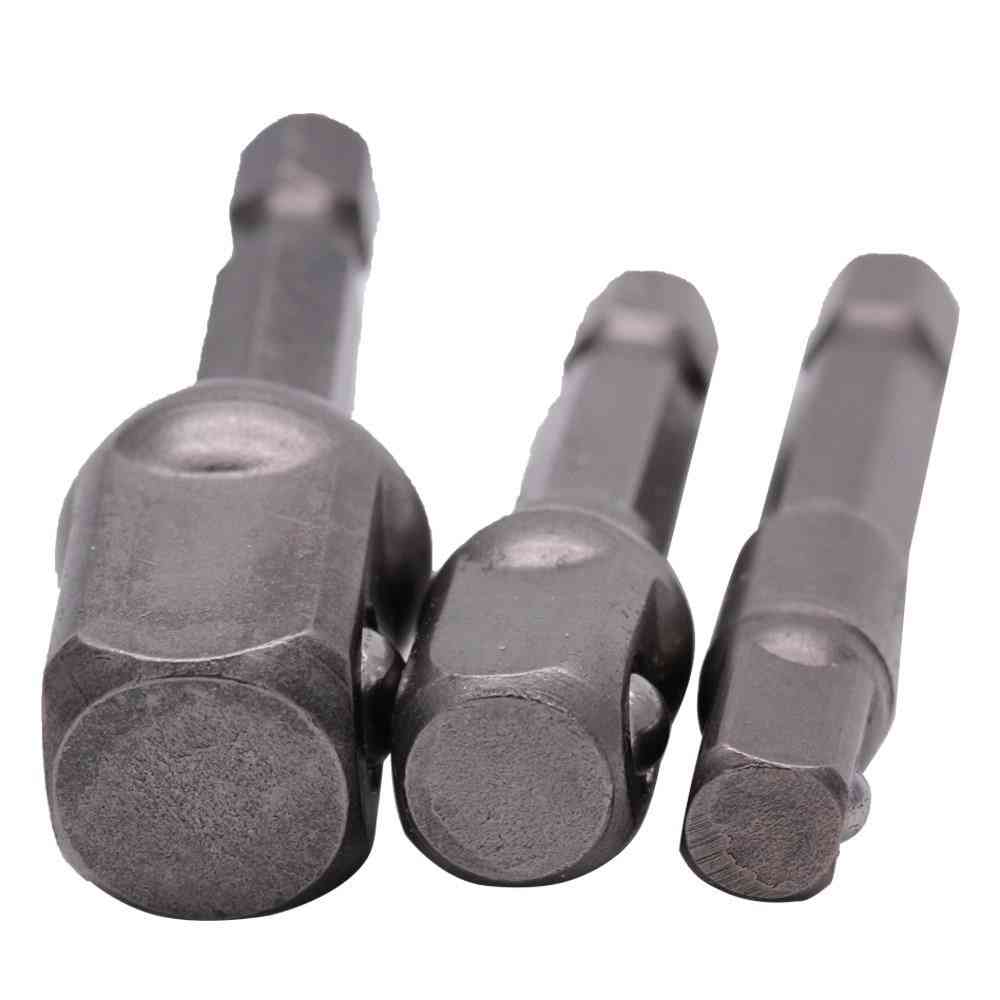 Hex Power Drill Driver Socket Bits Set, Adapter Wrench Sleeve Extension Bar