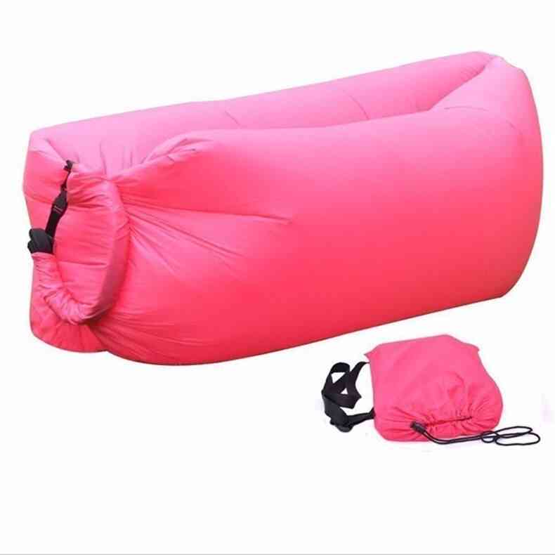 Canapé gonflable et portable imperméable pour lit de couchage extérieur et chaise longue
