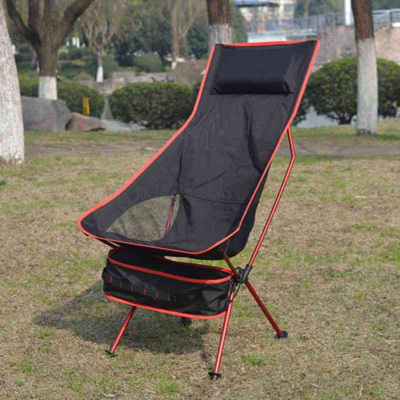 Chaise de jardinage de randonnée légère et pliable portable avec sac