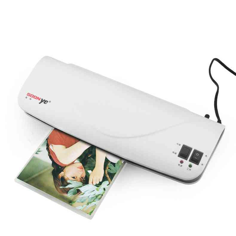 Mașină de laminat la cald și la rece pentru birou termic pentru a4 document foto ambalare blister laminator de film din plastic