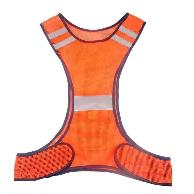 High Visibility Reflective Safety Vest, Fluorescent Security Gear Supplies For Night Work