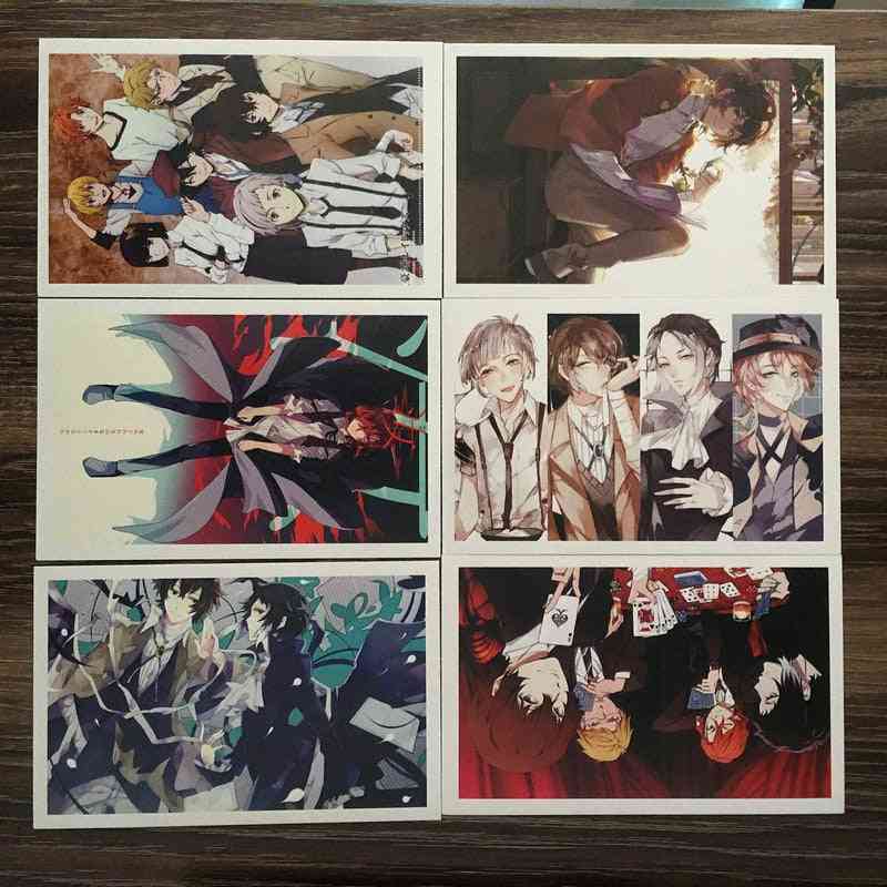 30 stuks - zwerfhonden, anime-kaarten, postkaart voor berichtgroet