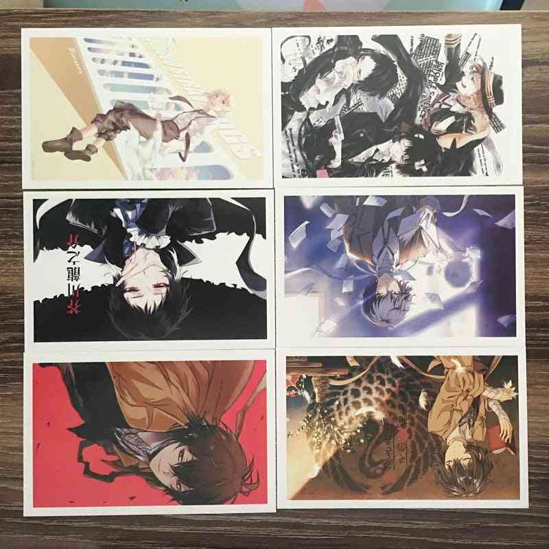 30pcs- Stray Dogs, Anime Cards, Message Greeting Postcard