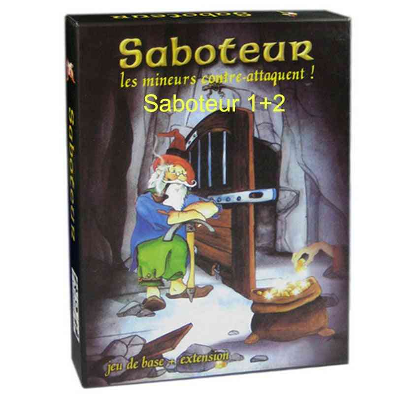 Saboteur- versión 1 + 2, juego de mesa