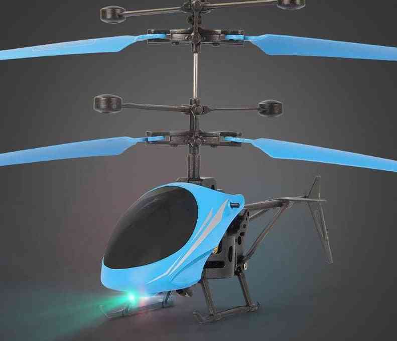 Indukcja na podczerwień 2-kanałowy elektroniczny dron z zawieszeniem;