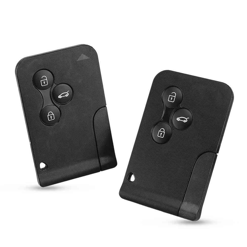 3-button Smart Card Case Car Key