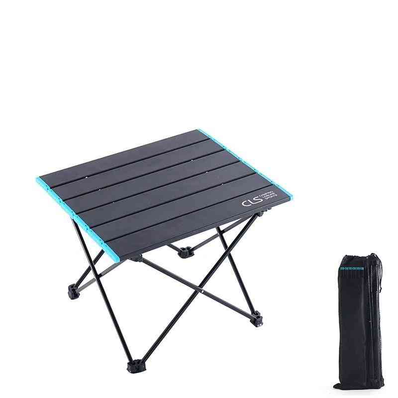Portable Outdoor Mini Folding Table Aluminum Alloy Collapsible Desk