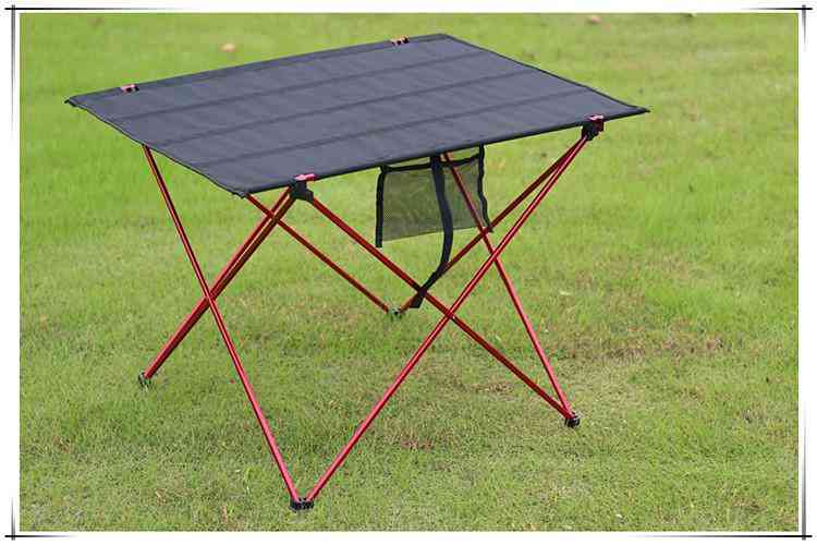 Mesa portátil dobrável para acampamento ao ar livre